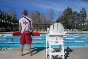 Lifeguard at JCC pool